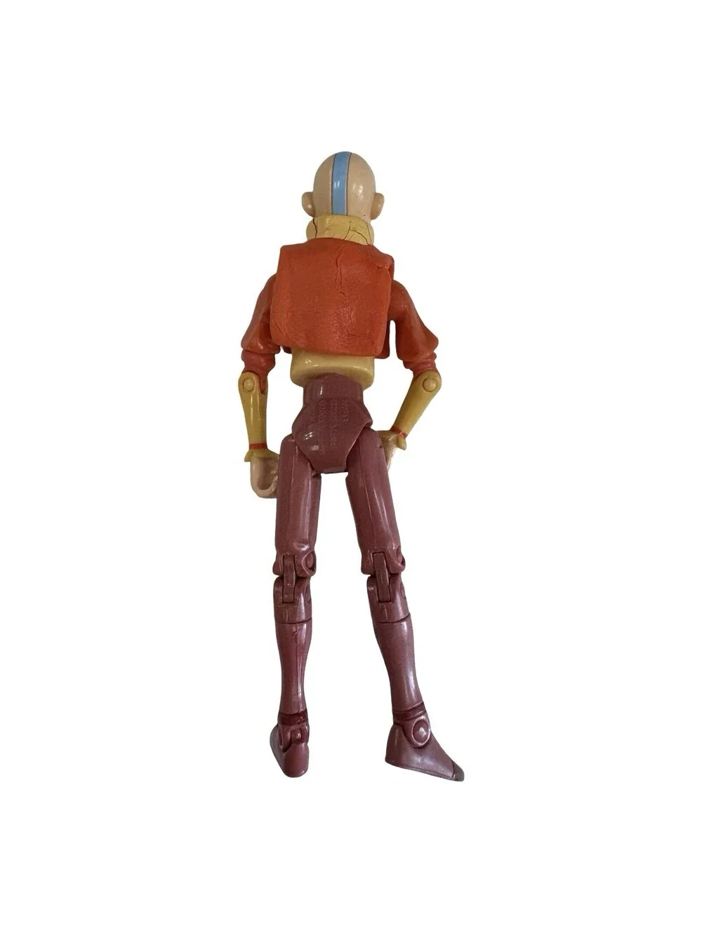 Avatar Last Airbender Aang Figure 2005 Mattel Missing Outer Clothes